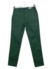 Vorschaubild 1 von Herren Chino Stoffhose Grün W31 L28 Baumwolle Casual