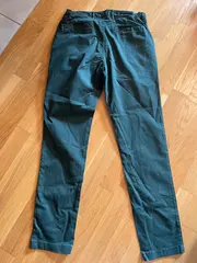Vorschaubild 2 von Herren Chino Stoffhose Grün W31 L28 Baumwolle Casual