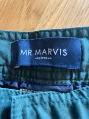 Vorschaubild 4 von Herren Chino Stoffhose Grün W31 L28 Baumwolle Casual