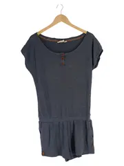 Vorschaubild 1 von Damen Jumpsuit Grau Gr. 38/M Casual Playsuit Kurz Overall