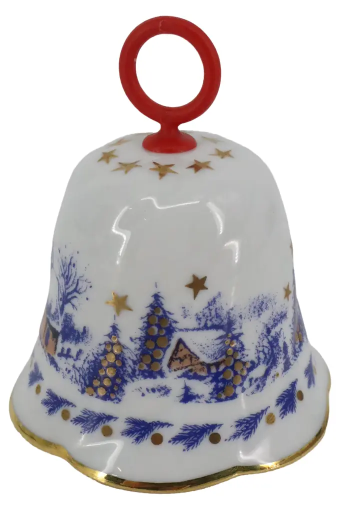 FREIBERGER PORZELLAN Weihnachtsglocke Bild 1