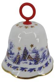 Vorschaubild FREIBERGER PORZELLAN Weihnachtsglocke 1