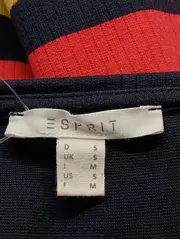 Vorschaubild 3 von Damen Freizeitkleid Gr. 36/S Mehrfarbig Gestreift Rippstrick