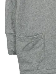 Vorschaubild 3 von Kinder Pullover Grau Gr. 176 Logo Print Sportlich Baumwolle Langarm