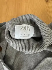 Vorschaubild 4 von Kinder Rollkragen Pullover Gr. 128 Grau Glitzer Herbst Winter