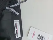 Vorschaubild 3 von Damen Bleistiftrock Gr. 40 L Schwarz Business Midi Rock Wolle