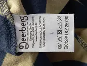 Vorschaubild 3 von Freizeitkleid Damen Gr. 40/L Gestreift Blau Beige Casual Baumwolle