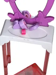 Vorschaubild 2 von Schminktisch mit Spiegel Hocker Puppenzubehör Kinder Modisch Mehrfarbig