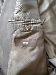 Vorschaubild 5 von Sakko Herren Gr. 48 Grau Business Anzugjacke