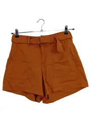 Vorschaubild 1 von Damen Paperbag Shorts Gr. 38 Orange Casual