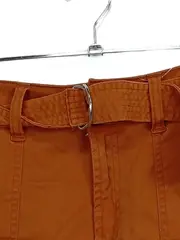 Vorschaubild 2 von Damen Paperbag Shorts Gr. 38 Orange Casual
