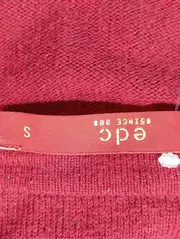 Vorschaubild 3 von Damen Strickjacke Gr. 36/S Rot Klassisch Langarm