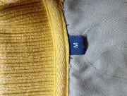 Vorschaubild 4 von Herren Sweatshirt Gr. 48/M Gelb Baumwolle Casual Basic