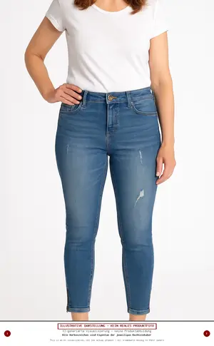 ZARA Destroyed Jeans