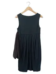 Vorschaubild 2 von Damen Freizeitkleid Gr. 38/M Schwarz Elegant Ärmellos
