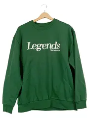 Vorschaubild 1 von Legends Herren Sweatshirt Gr. 38/M Grün Baumwolle Polyester