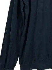 Vorschaubild 3 von Herren Pullover V-Ausschnitt Langarm Schwarz Gr. XL Basic