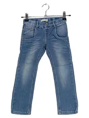 Vorschaubild 1 von Kinder Cargohose Blau Gr. 104 Casual Jeans-Optik