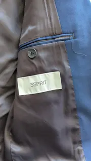 Vorschaubild 3 von Herren Anzug Gr. 90 Blau Business Sakko Hose Set