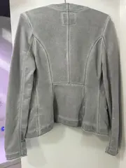 Vorschaubild 5 von Damen Cordjacke Gr. 36/S Oliv Casual Baumwolle