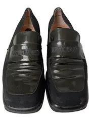 Vorschaubild 2 von Damen Slipper Loafer Gr. 37 Schwarz Elegant Klassisch
