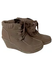 Vorschaubild 1 von Damen Stiefelette Gr. 39 Braun Vintage Casual Boots