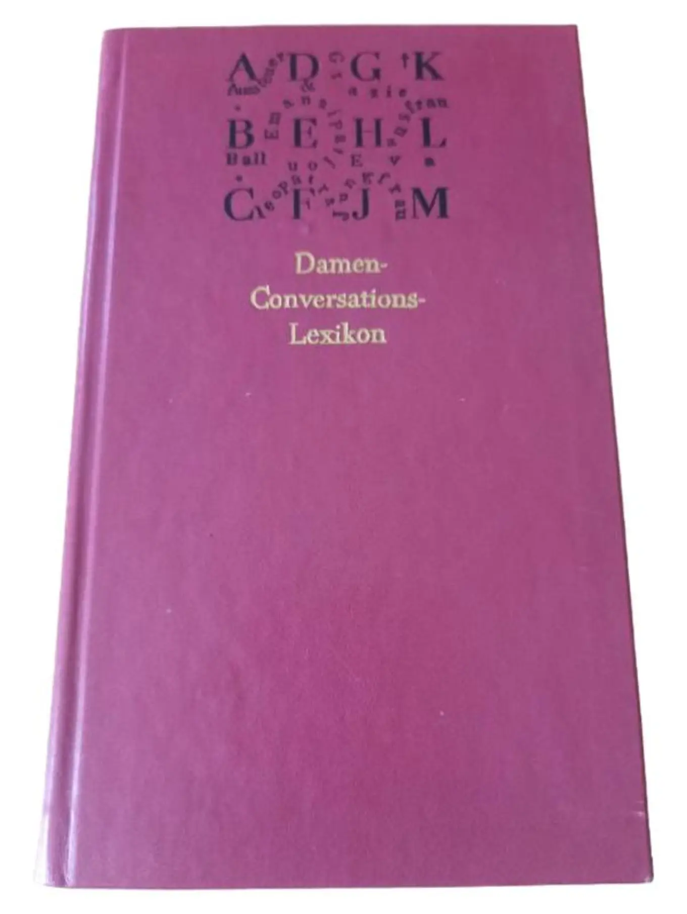 Damen Conversations Lexikon Wörterbuch Deutsch Hardcover Allgemeinwissen