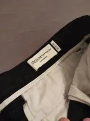 Vorschaubild 2 von Denim Herren Slim Chino Stoffhose Schwarz W28/L32
