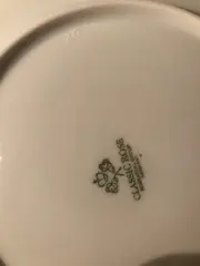 Vorschaubild 3 von Platzteller Porzellan Klassisch Blumenmuster Weiß 20 cm Festlich