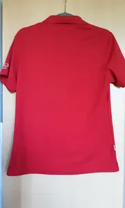 Vorschaubild 2 von Maul Damen Poloshirt Gr. 42/XL Rot Sportlich Kurzarm