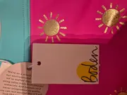 Vorschaubild 4 von Kinder Badeshorts Mädchen Pink Sonnenmuster Gr. 128