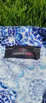 Vorschaubild 4 von Damen Sommerkleid Gr. 40/L Blau gemustert Casual