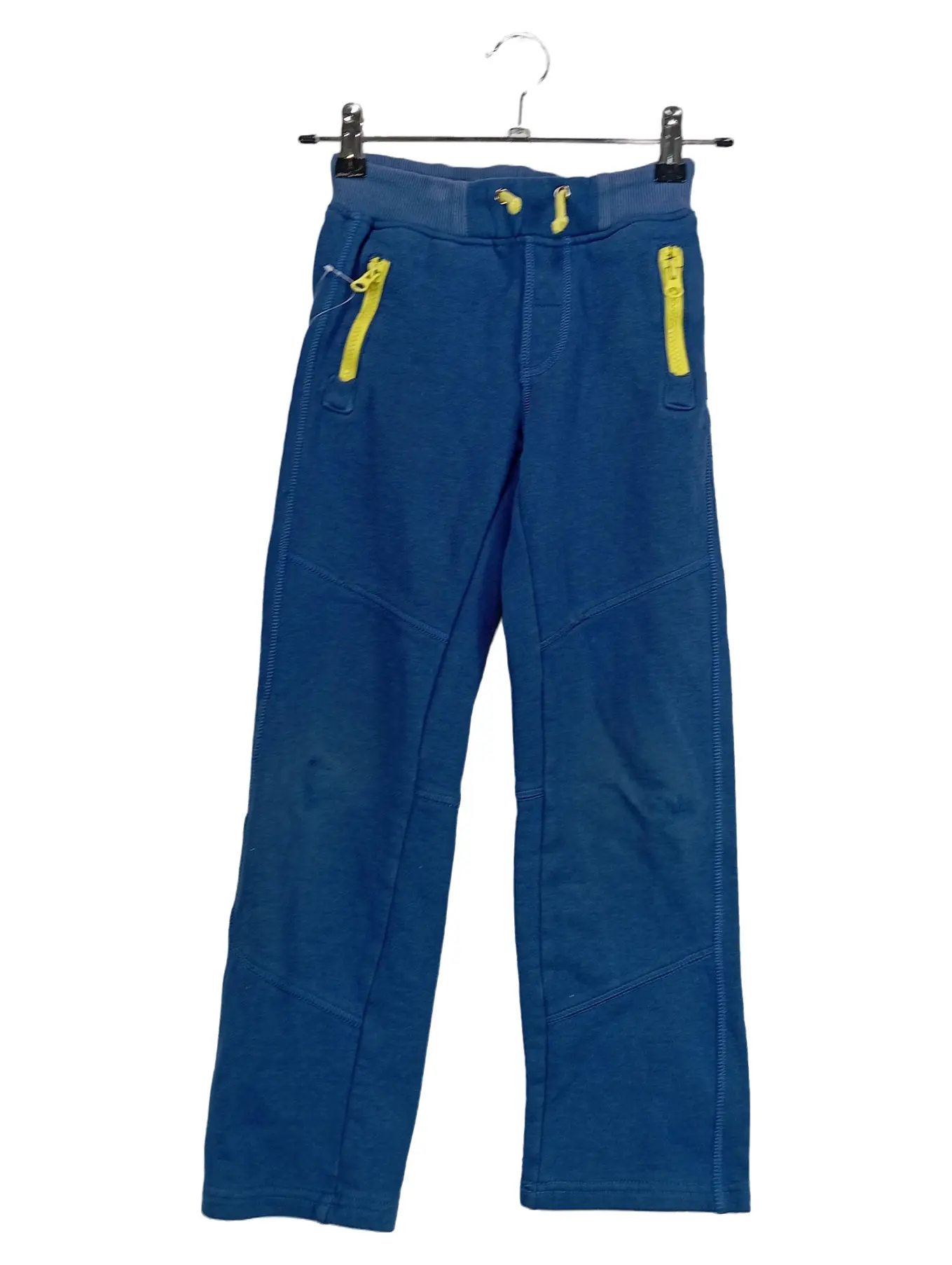 KANZ Kinder Jungen Jogginghose Freizeithose Gr. 128 Blau Sportlich