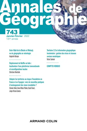 ARMAND COLIN Zeitschrift