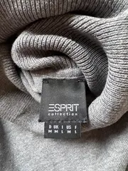 Vorschaubild 3 von Collection Rollkragenpullover Damen Gr. M Grau Baumwolle Basic