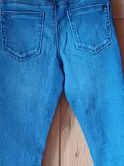 Vorschaubild 3 von Jeans Mädchen Kinder Slim Fit Blau Größe 146