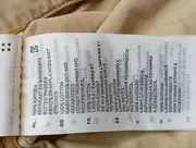 Vorschaubild 5 von Damen Arbeitsjacke Beige Gr. 40/L Klassisch Baumwolle