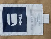Vorschaubild 3 von Damen Arbeitsjacke Beige Gr. 40/L Klassisch Baumwolle