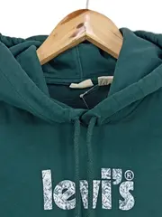 Vorschaubild 3 von Kapuzenpullover Herren Gr. S Grün Hoodie Logo Baumwolle