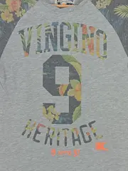 Vorschaubild 3 von Jungen T-Shirt Gr. 164 Mehrfarbig Floral Muster Schriftzug