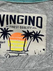 Vorschaubild 6 von Jungen T-Shirt Gr. 164 Mehrfarbig Floral Muster Schriftzug