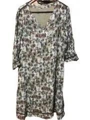 Vorschaubild 1 von Blusenkleid Damen Gr. 38;M Mehrfarbig Casual