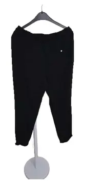 Vorschaubild 2 von BASIC Damen Jogginghose Freizeithose Schwarz Gr. 38 M Viskose