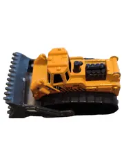Vorschaubild 1 von Bulldozer Spielzeugauto Metall Baufahrzeug Gelb 7cm