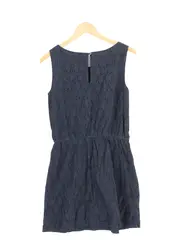 Vorschaubild 2 von Damen Etuikleid Gr. 38/M Blau Spitze Business Freizeit