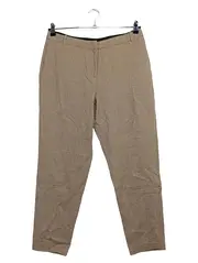 Vorschaubild 1 von Damen Anzughose Business Leinen Hose Beige Gr. 40