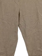 Vorschaubild 3 von Damen Anzughose Business Leinen Hose Beige Gr. 40
