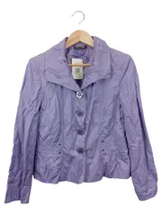 Vorschaubild 1 von Damen Leichte Jacke Gr. 38/M Lila Elegant Klassisch