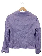 Vorschaubild 2 von Damen Leichte Jacke Gr. 38/M Lila Elegant Klassisch