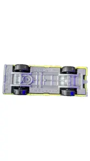 Vorschaubild 2 von Fire Engine Feuerwehr Spielzeugauto Metall Gelb 7.5cm